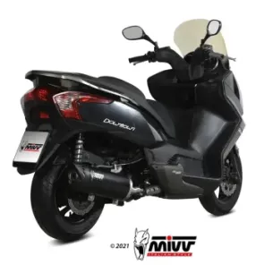 Escape completo Kymco Superdink 300 2009-2017 MIVV Mover Black MV.KY.0003.LV - vista 1 2