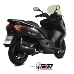 Escape completo Kymco Superdink 300 2009-2017 MIVV Mover Black MV.KY.0003.LV - vista 2