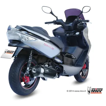 Escape completo Kymco Xciting 300 2007-2014 MIVV Urban homologado C.KY.0013.K - vista 1