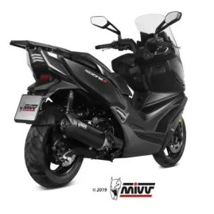 Escape Kymco Xciting 400i S 2019-2020 MIVV Mover Black MV.KY.0001.LV - vista 1 2
