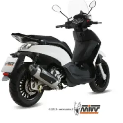 Escape completo Piaggio Beverly 125 2014-2016 MIVV Urban homologado C.PG.0019.K - vista 2