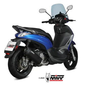 Escape completo Piaggio Beverly 350 2017-2020 MIVV Mover Black MV.PG.0003.LV - vista 2