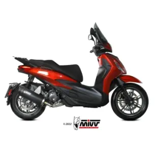 Escape Piaggio Beverly 400 HPE 2021-2024 MIVV Mover Black MV.PG.0005.LV - vista 1