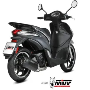 Escape completo Piaggio Liberty 125 2019-2024 MIVV Mover Black MV.PG.0009.LV - vista 1 2