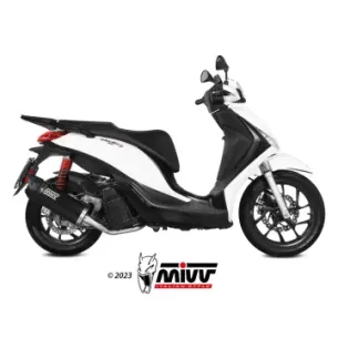 Escape completo Piaggio Medley 125 S 2021-2024 MIVV Mover Black MV.PG.0010.LV - vista 1