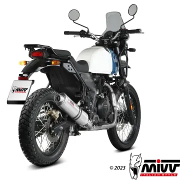 Escape Royal Enfield Himalayan 411 2021-2023 MIVV Oval Inox RE.001.LX1 - vista 2