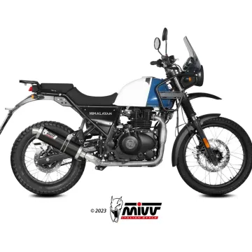 Escape Royal Enfield Himalayan 411 2021-2023 MIVV Oval Black RE.001.LZ - vista 1