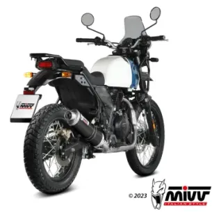 Escape Royal Enfield Himalayan 411 2021-2023 MIVV Oval Black RE.001.LZ - vista 1 2
