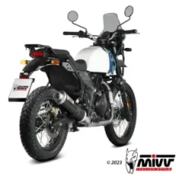 Escape Royal Enfield Himalayan 411 2021-2023 MIVV Oval Black RE.001.LZ - vista 2
