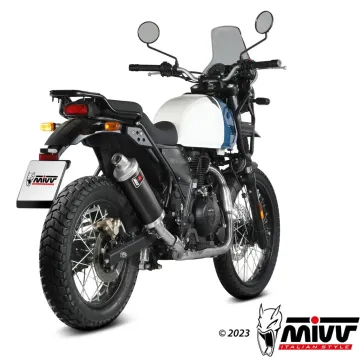 Escape Royal Enfield Himalayan 411 2021-2023 MIVV Dakar Black RE.003.LDKB - vista 2