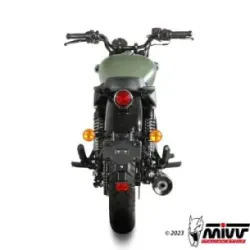 Escape Royal Enfield Meteor 350 2021-2024 MIVV HR-1 Black RE.004.LH1BA - vista 3