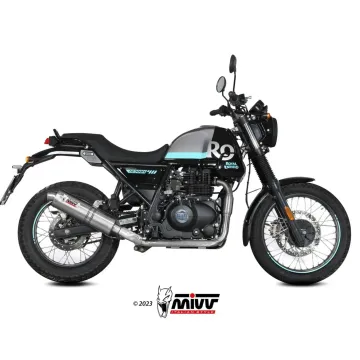 Escape Royal Enfield SCRAM 411 2022-2024 MIVV Oval Inox RE.001.LX1 - vista 1