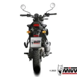 Escape Royal Enfield SCRAM 411 2022-2024 MIVV Oval Inox RE.001.LX1 - vista 3