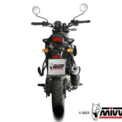 Escape Royal Enfield SCRAM 411 2022-2024 MIVV Oval Black RE.001.LZ - vista 3