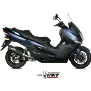 Escape Suzuki Burgman 400 2017-2020 MIVV Mover Black MV.SU.0001.LV - vista 1