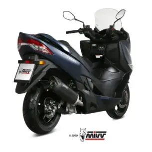 Escape Suzuki Burgman 400 2017-2020 MIVV Mover Black MV.SU.0001.LV - vista 1 2