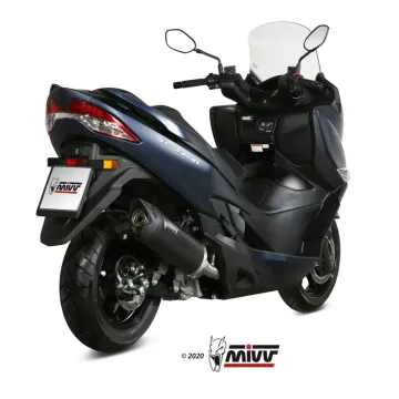 Escape Suzuki Burgman 400 2017-2020 MIVV Mover Black MV.SU.0001.LV - vista 2