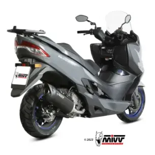 Escape Suzuki Burgman 400 2022-2024 MIVV Mover Black MV.SU.0002.LV - vista 1 2