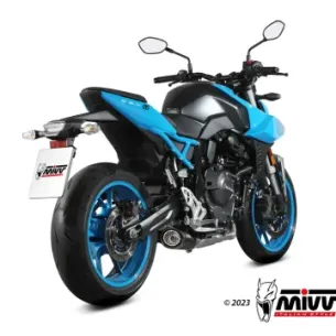 Escape completo Suzuki GSX-8S 2022-2025 MIVV X-M5 Black S.062.SC5B - vista 1 2
