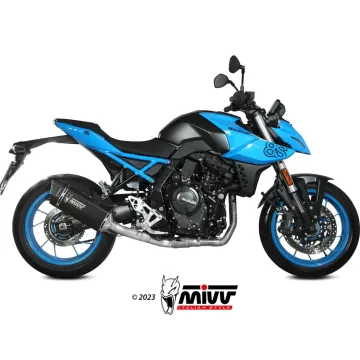 Escape completo Suzuki GSX-8S 2022-2025 MIVV SR-1 Black S.063.LR1XB - vista 1