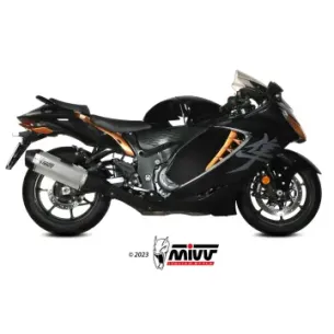 Escapes Suzuki GSX-R 1300 Hayabusa 2021-2025 MIVV Speed Edge Titanio S.060.LRT - vista 1