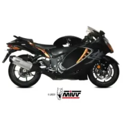 Escapes Suzuki GSX-R 1300 Hayabusa 2021-2025 MIVV Speed Edge Titanio S.060.LRT - vista 1