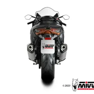 Escapes Suzuki GSX-R 1300 Hayabusa 2021-2025 MIVV Speed Edge Titanio S.060.LRT - vista 1 2