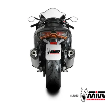 Escapes Suzuki GSX-R 1300 Hayabusa 2021-2025 MIVV Speed Edge Titanio S.060.LRT - vista 2