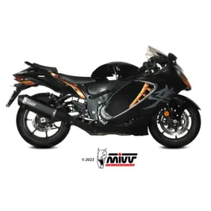 Escapes Suzuki GSX-R 1300 Hayabusa 2021-2025 MIVV Speed Edge Black Titanio S.060.LRTB - vista 1