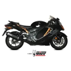 Escapes Suzuki GSX-R 1300 Hayabusa 2021-2025 MIVV Speed Edge Black Titanio S.060.LRTB - vista 1