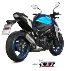 Escape Suzuki GSX-S 1000 2021-2025 MIVV GP Pro Titanio S.059.L6P - vista 2