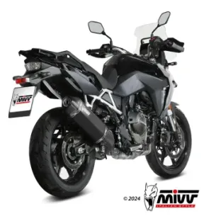 Escape Suzuki V-Strom 800 DE - SE 2023-2025 MIVV Speed Edge Black S.061.LRB - vista 1 2