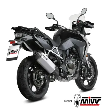 Escape Suzuki V-Strom 800 DE - SE 2023-2025 MIVV Speed Edge Inox S.061.LRX - vista 2
