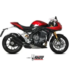 Escapes Triumph Speed Triple 1200 RR - RS 2021-2024 MIVV MK3 Carbono T.025.LM3C - vista 1