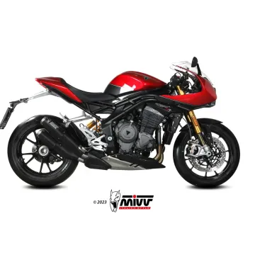 Escapes Triumph Speed Triple 1200 RR - RS 2021-2024 MIVV MK3 Carbono T.025.LM3C - vista 1