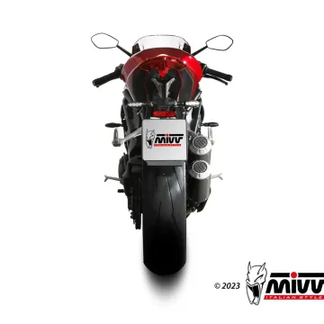 Escapes Triumph Speed Triple 1200 RR - RS 2021-2024 MIVV MK3 Carbono T.025.LM3C - vista 3