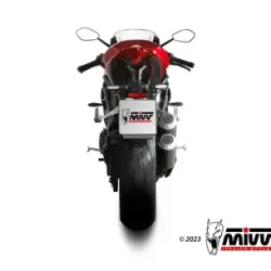 Escapes Triumph Speed Triple 1200 RR - RS 2021-2024 MIVV MK3 Carbono T.025.LM3C - vista 3