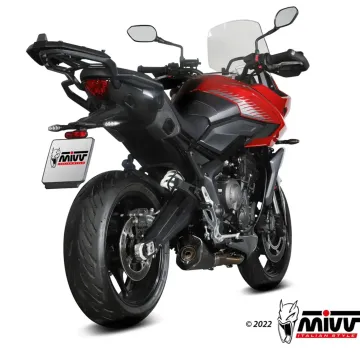 Escape completo Triumph Tiger 660 Sport 2022-2024 MIVV Delta Race Black T.022.LDRB - vista 2