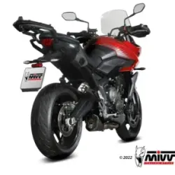 Escape completo Triumph Tiger 660 Sport 2022-2024 MIVV Delta Race Black T.022.LDRB - vista 2