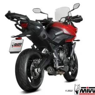 Escape completo Triumph Tiger 660 Sport 2022-2024 MIVV X-M5 Black T.022.SC5B - vista 1 2