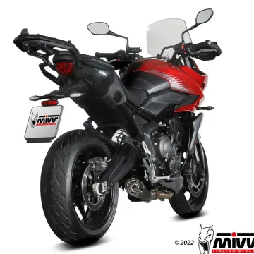 Escape completo Triumph Tiger 660 Sport 2022-2024 MIVV X-M5 Black T.022.SC5B - vista 2