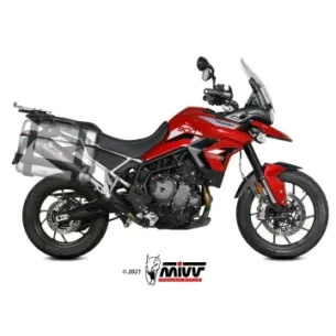 Escape Triumph Tiger 900 2021-2023 MIVV Oval Carbono copa Carbono T.018.LEC - vista 1