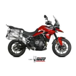 Escape Triumph Tiger 900 2021-2023 MIVV Oval Titanio copa Carbono T.018.LNC - vista 1