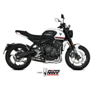 Escape completo Triumph Trident 660 2021-2024 MIVV X-M5 Black T.022.SC5B - vista 1