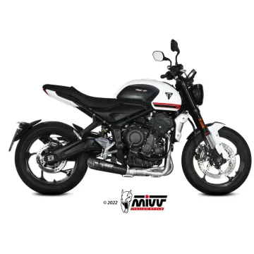 Escape completo Triumph Trident 660 2021-2024 MIVV X-M5 Black T.022.SC5B - vista 1