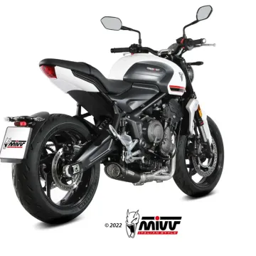 Escape completo Triumph Trident 660 2021-2024 MIVV X-M5 Black T.022.SC5B - vista 2