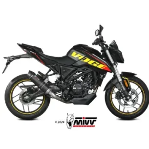 Escape completo Voge Brivido 125R 2023-2024 MIVV GP Carbono copa Carbono VO.002.L2SC - vista 1