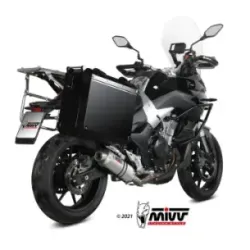 Escape Voge 500 DS - DSX 2021-2024 MIVV Oval Inox VO.001.LX1 - vista 2