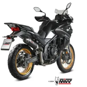 Escape Voge Valico 900 DSX 2024-2025 MIVV Oval Black copa Carbono VO.003.LZC - vista 1 2