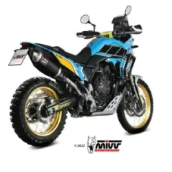 Escape Yamaha Ténéré 700 2019-2025 MIVV Dakar Black Y.064.LDKB - vista 2